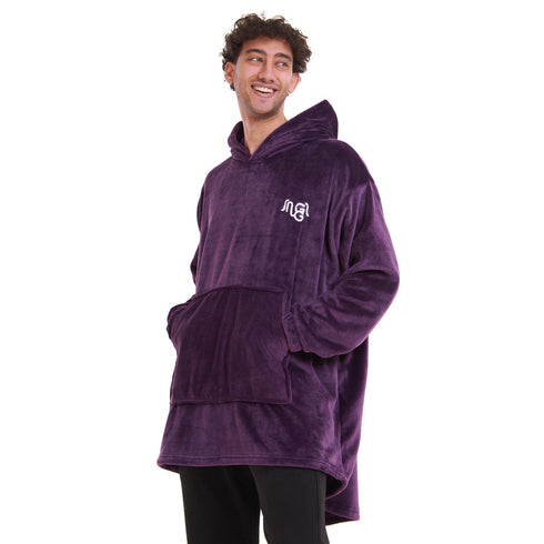 Snuggs Blanket Hoodie Purple